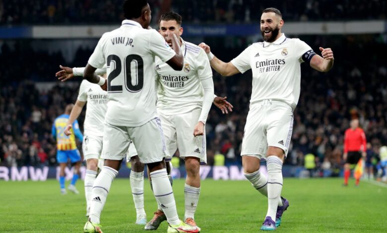 قائمة ريال مدريد