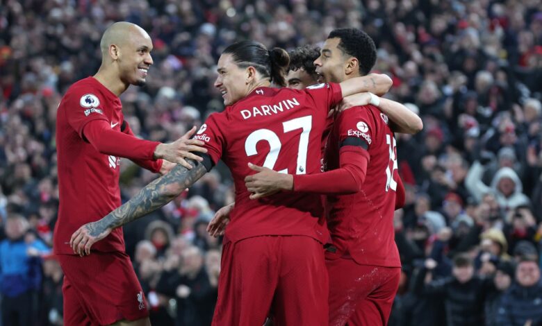 ليفربول - جاكبو - نونيز - فابينيو (المصدر:Gettyimages)