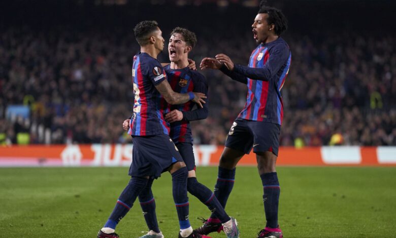 جوليس كوندي - جافي - رافينيا - برشلونة