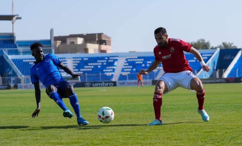 الأهلي المصري ضد الهلال السوداني في دوري أبطال إفريقيا