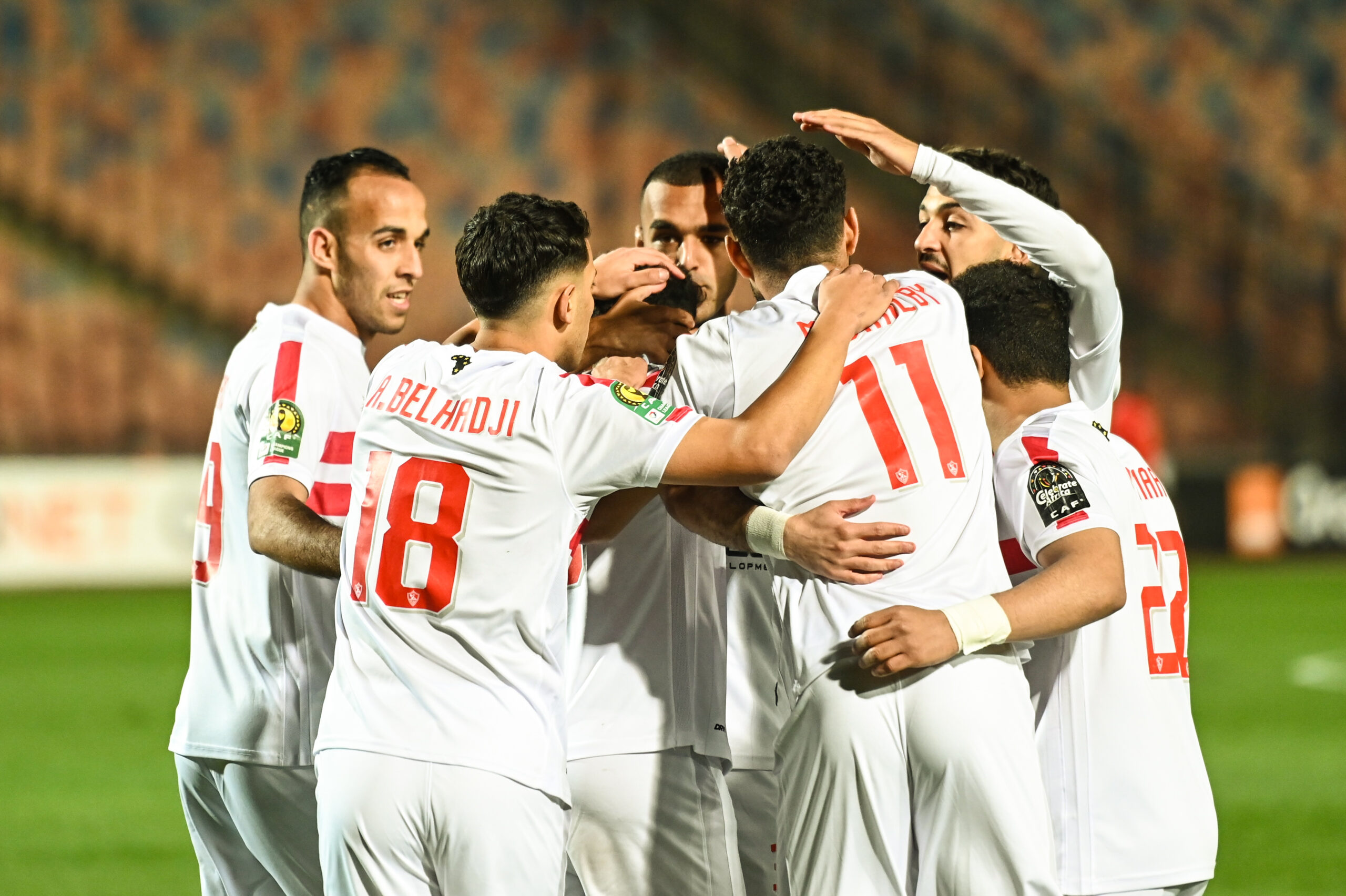 الزمالك ضد المريخ في دوري أبطال إفريقيا (تصوير: مصطفى الشحات)