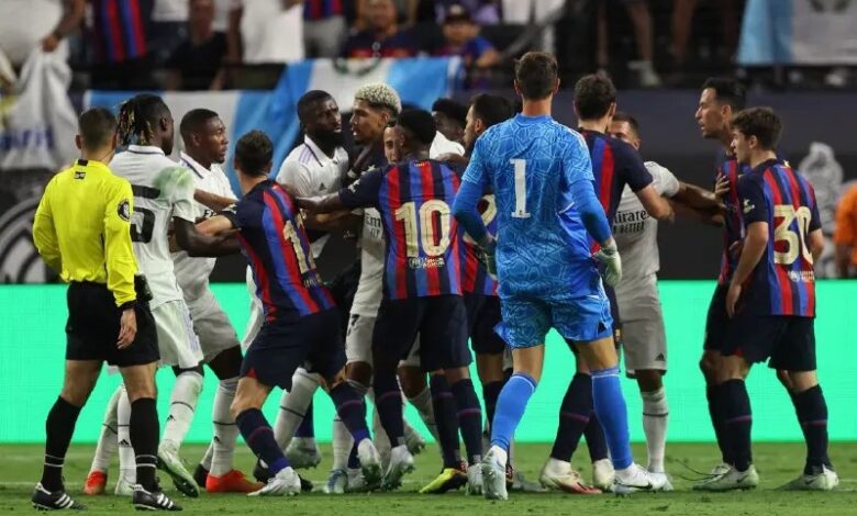 ريال مدريد ضد برشلونة (المصدر:Gettyimages)