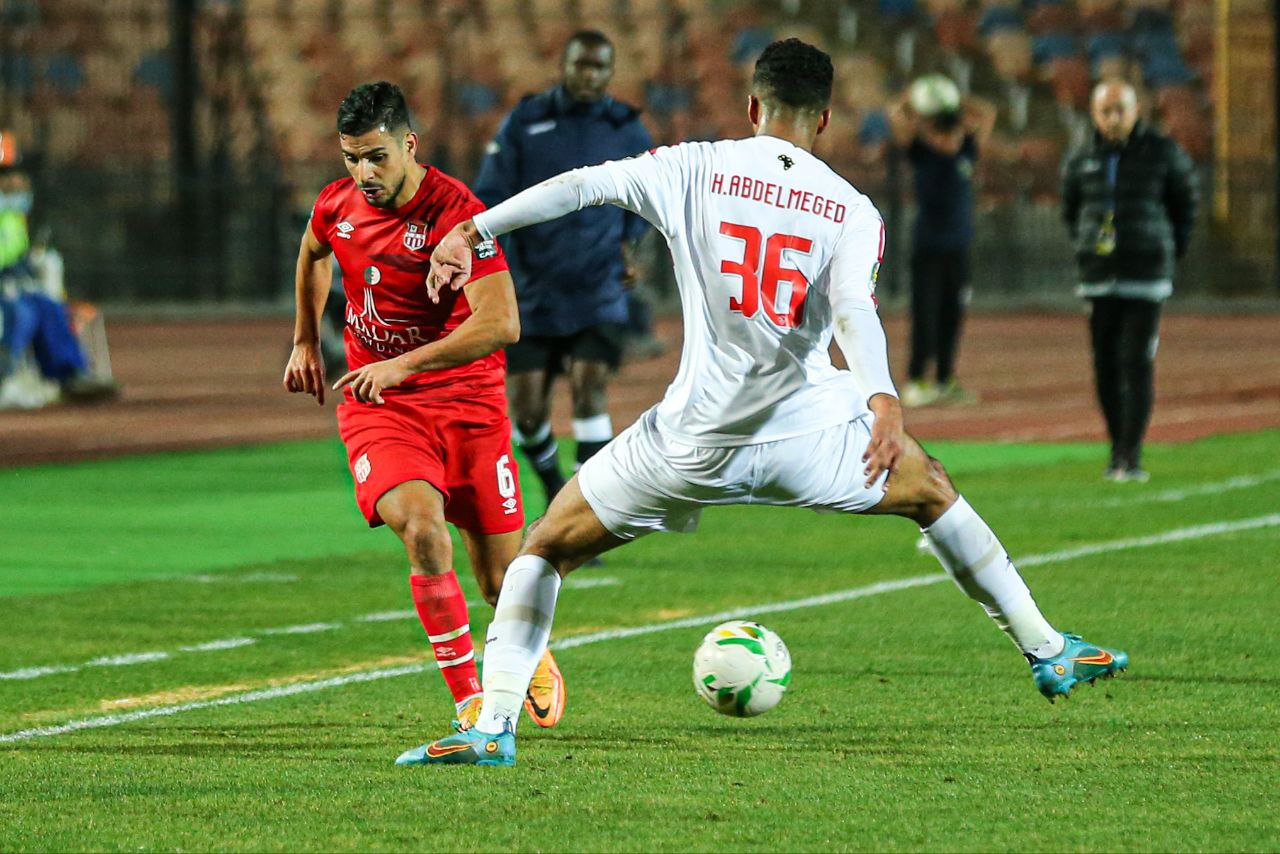 الزمالك ضد شباب بلوزداد (تصوير: مصطفى الشحات)