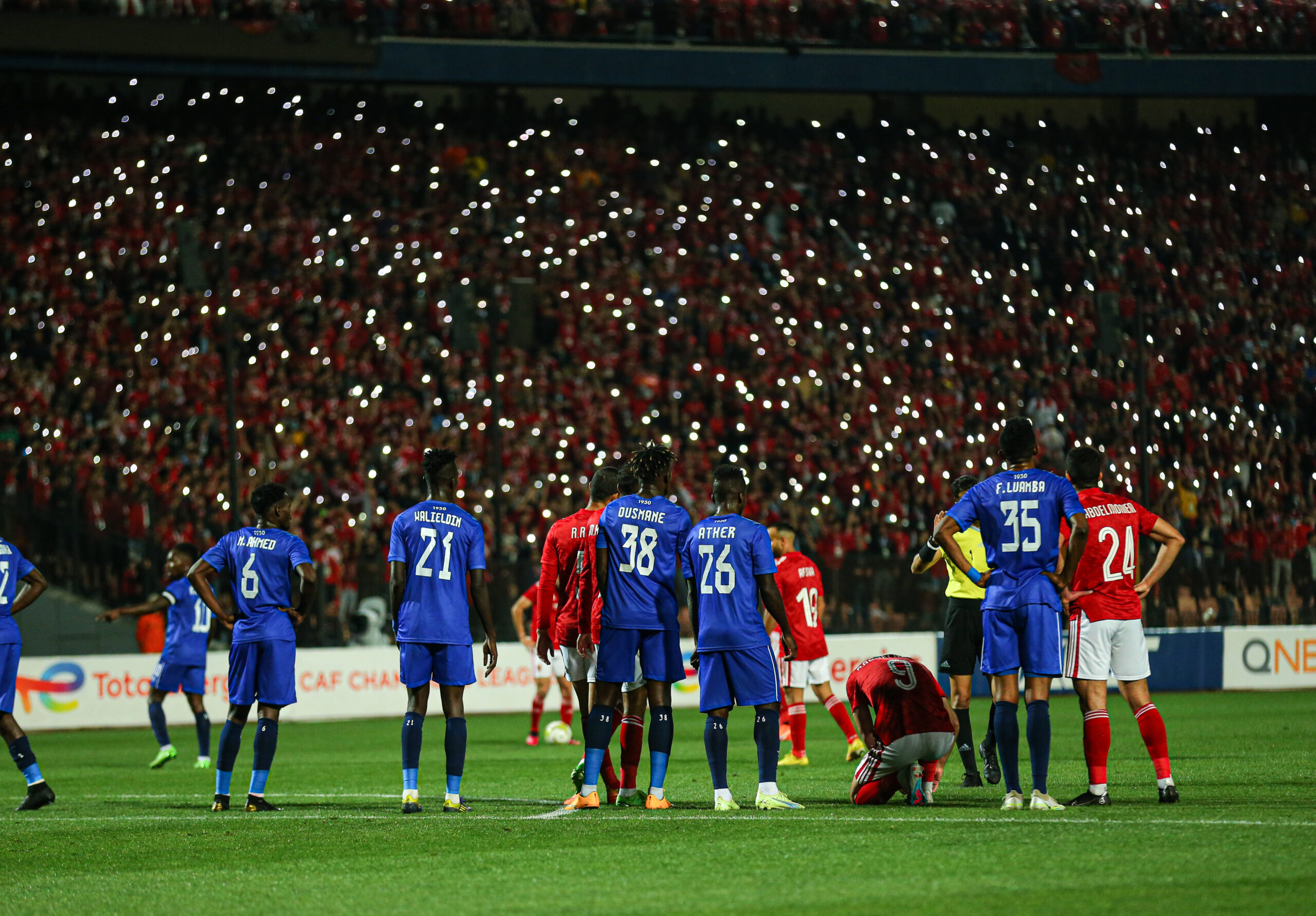 الأهلي المصري ضد الهلال السوداني في دوري أبطال إفريقيا (تصوير: مصطفى الشحات)