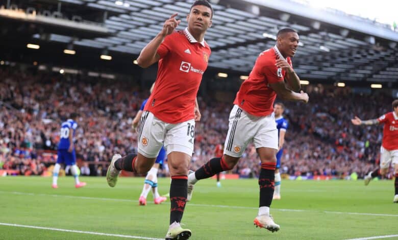 كاسيميرو لاعب مانشستر يونايتد