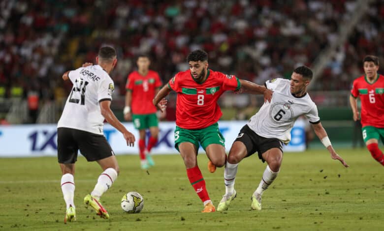 منتخب مصر الأولمبي - منتخب المغرب