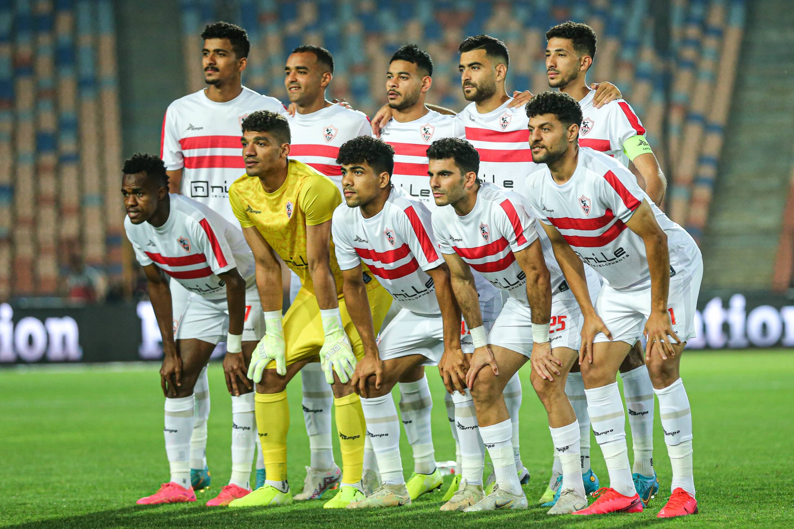 تشكيل الزمالك (تصوير: مصطفى الشحات)