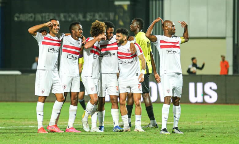 قائمة الزمالك (تصوير: مصطفى الشحات)