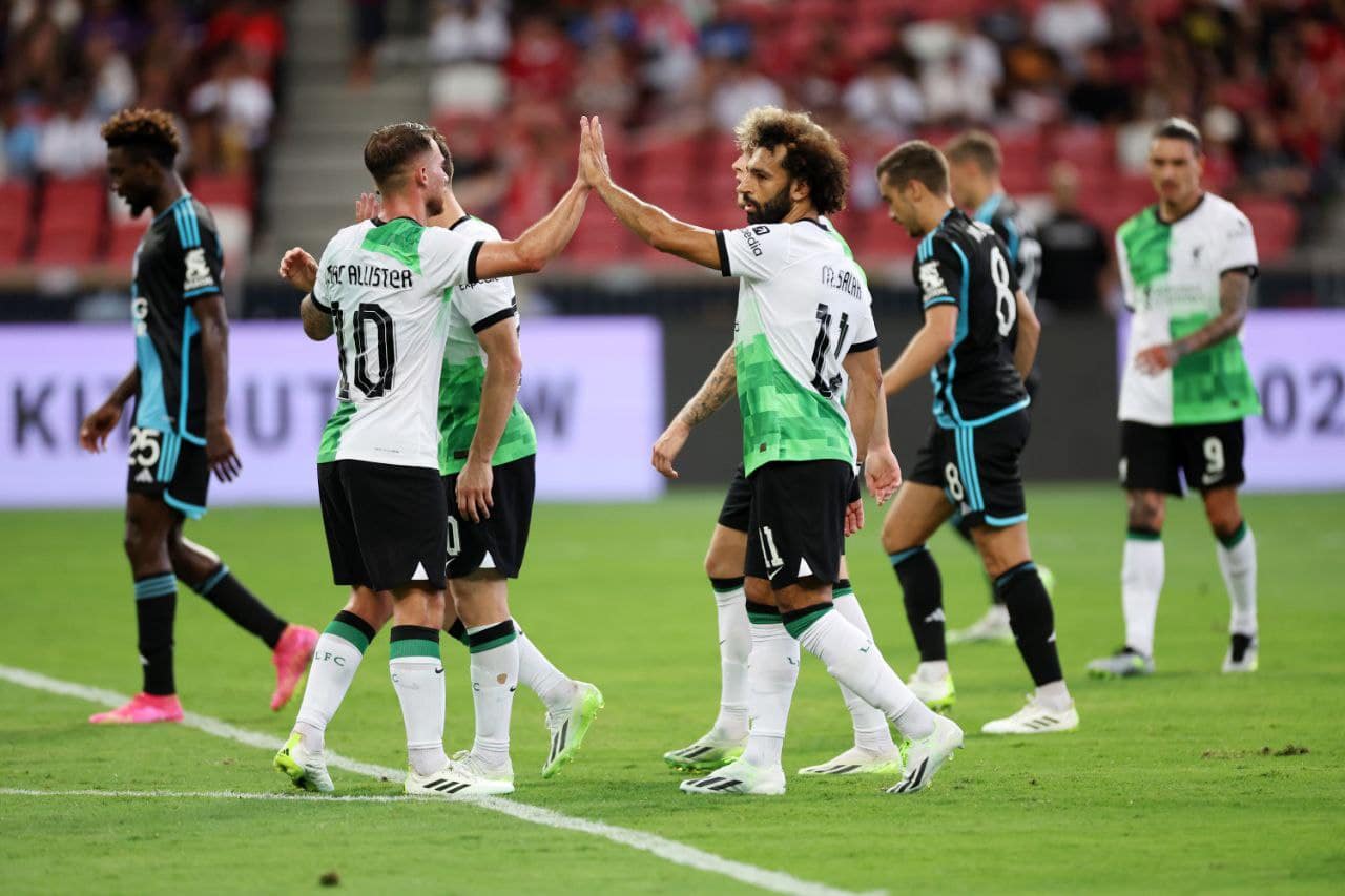 محمد صلاح - ألكيسيس ماك أليستر - ليفربول (المصدر:Gettyimages)