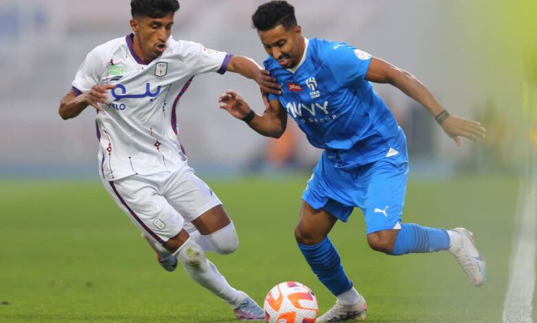 سالم الدوسري مهاجم الهلال السعودي (المصدر:Gettyimages)