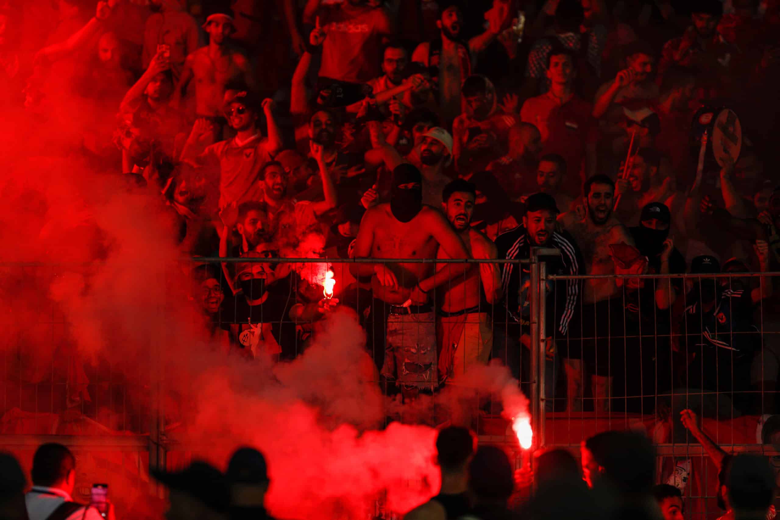 جماهير الأهلي - تصوير: عمر ناصيري