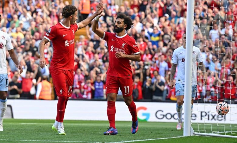 محمد صلاح - كورتيس جونز - ليفربول (المصدر:Gettyimages)