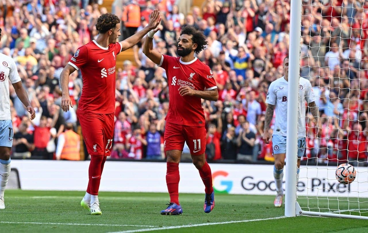 محمد صلاح - كورتيس جونز - ليفربول (المصدر:Gettyimages)