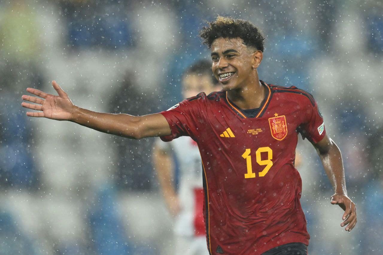 لامين يامال - منتخب إسبانيا - تصفيات يورو 2024 (المصدر:Gettyimages)