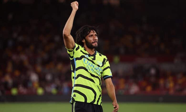 محمد النني - أرسنال - المصدر: Gettyimages