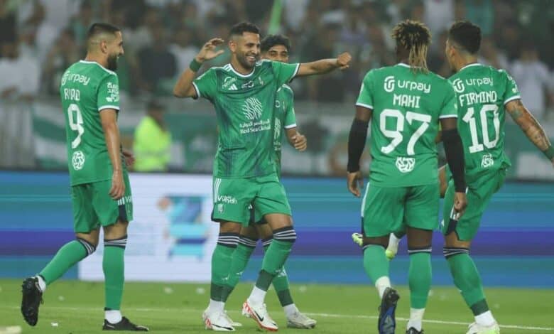 رياض محرز - الدوري السعودي - الأهلي السعودي (المصدر:Gettyimages)