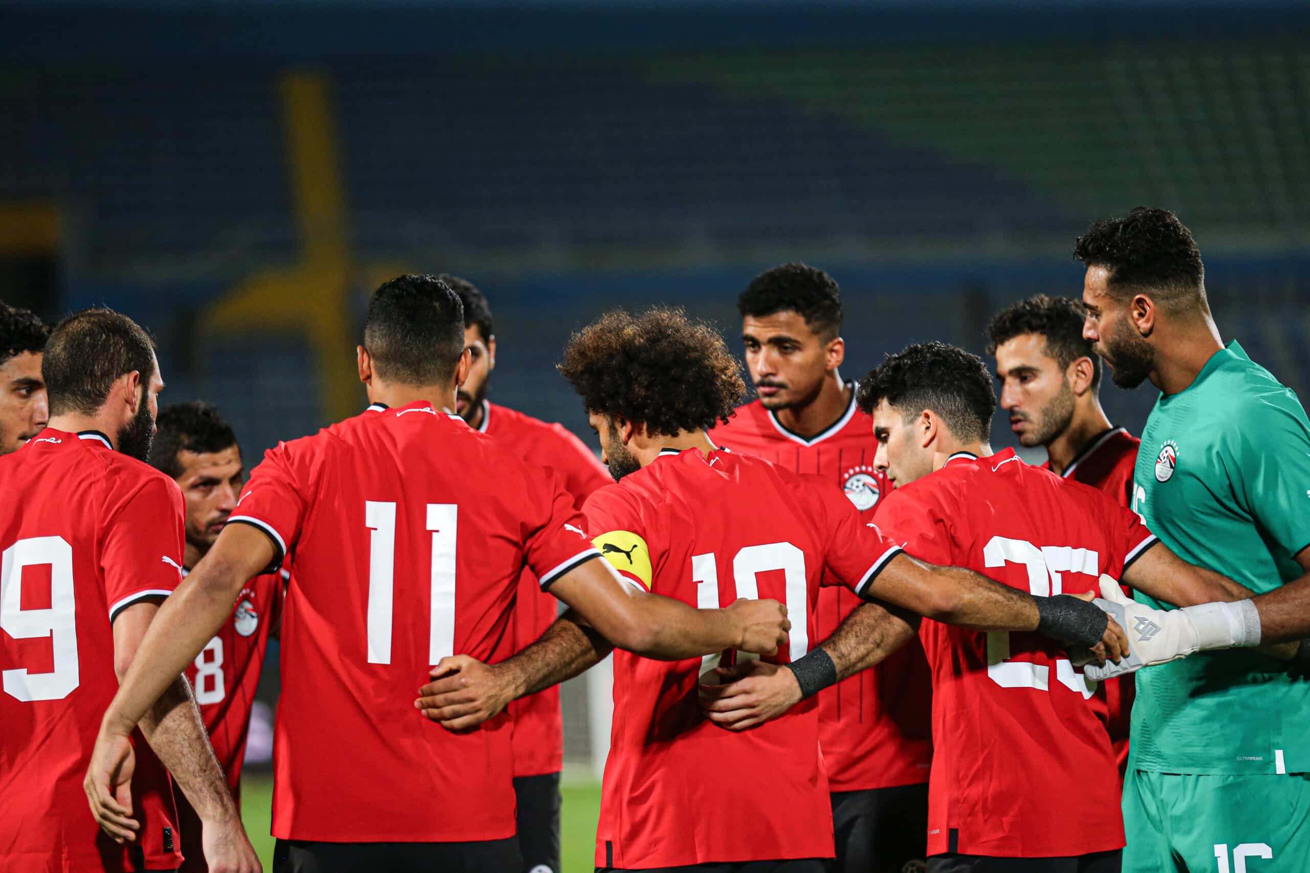 منتخب مصر ضد جيبوتي (تصوير: مصطفى الشحات)