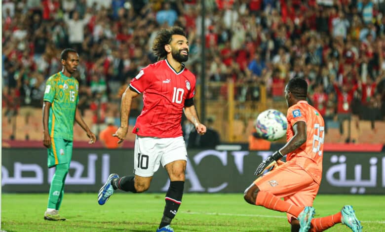 مصر ضد جيبوتي منتخب مصر - محمد صلاح
