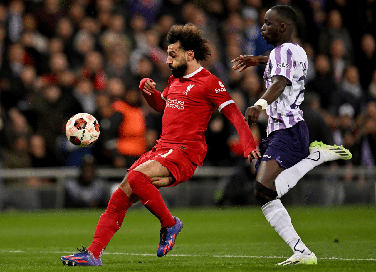 تولوز ضد ليفربول - محمد صلاح (المصدر:Gettyimages)