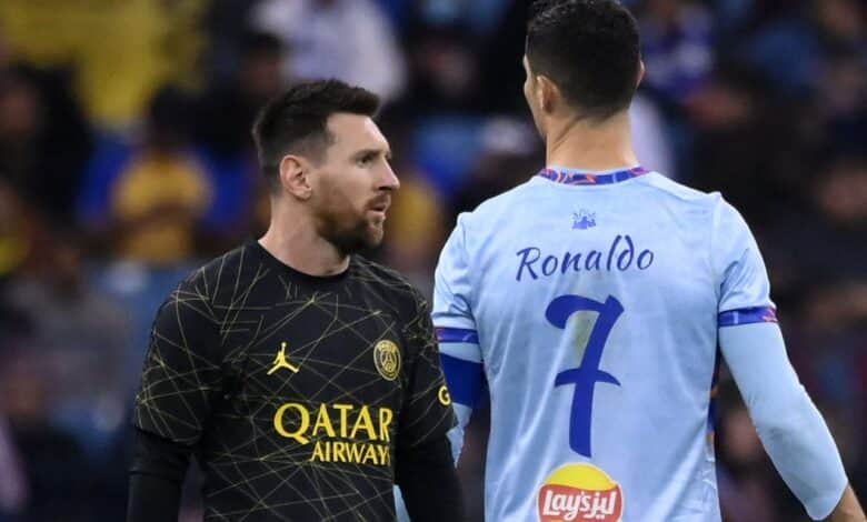 رونالدو ضد ميسي - كأس موسم الرياض - المصدر: getty images