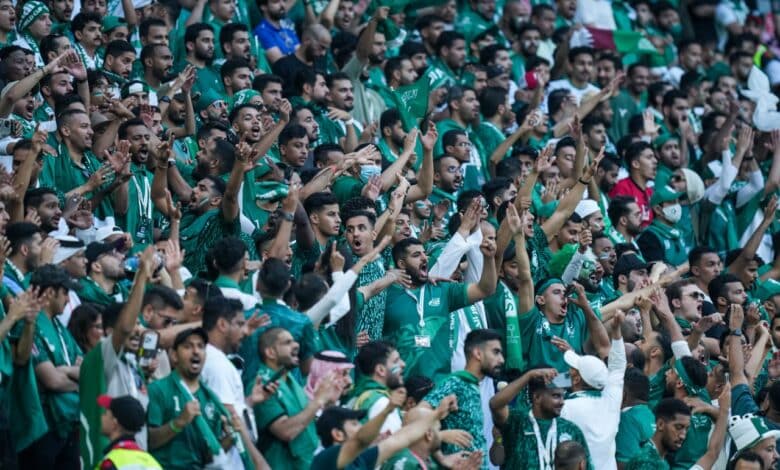 جماهير منتخب السعودية