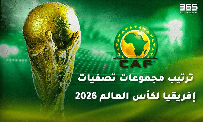 ترتيب مجموعات تصفيات إفريقيا لكأس العالم 2026