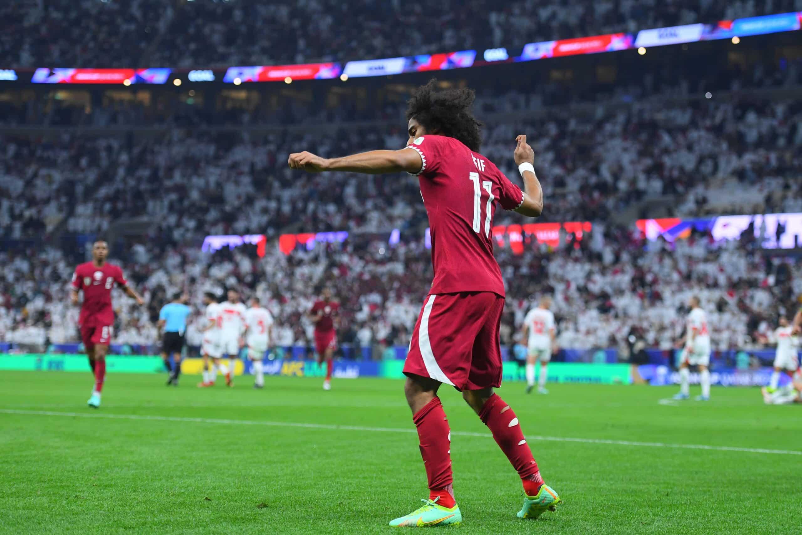 أكرم عفيف - منتخب قطر (المصدر: photos.the-afc)