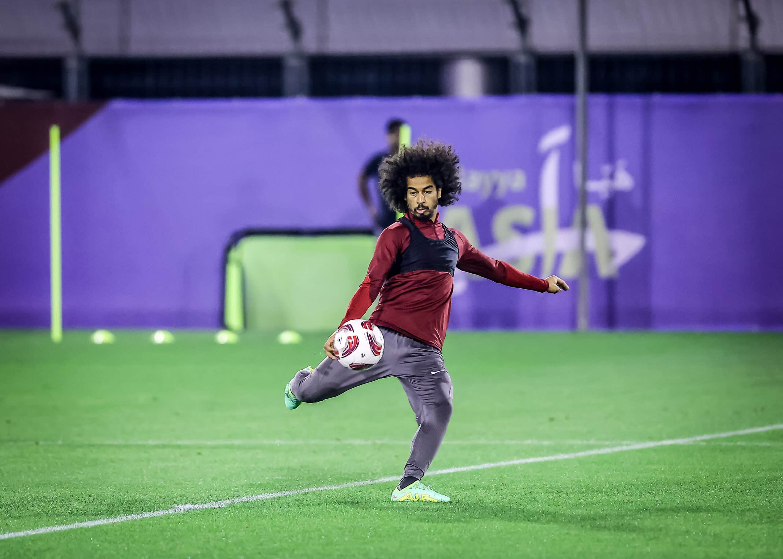أهداف مباراة قطر ضد لبنان