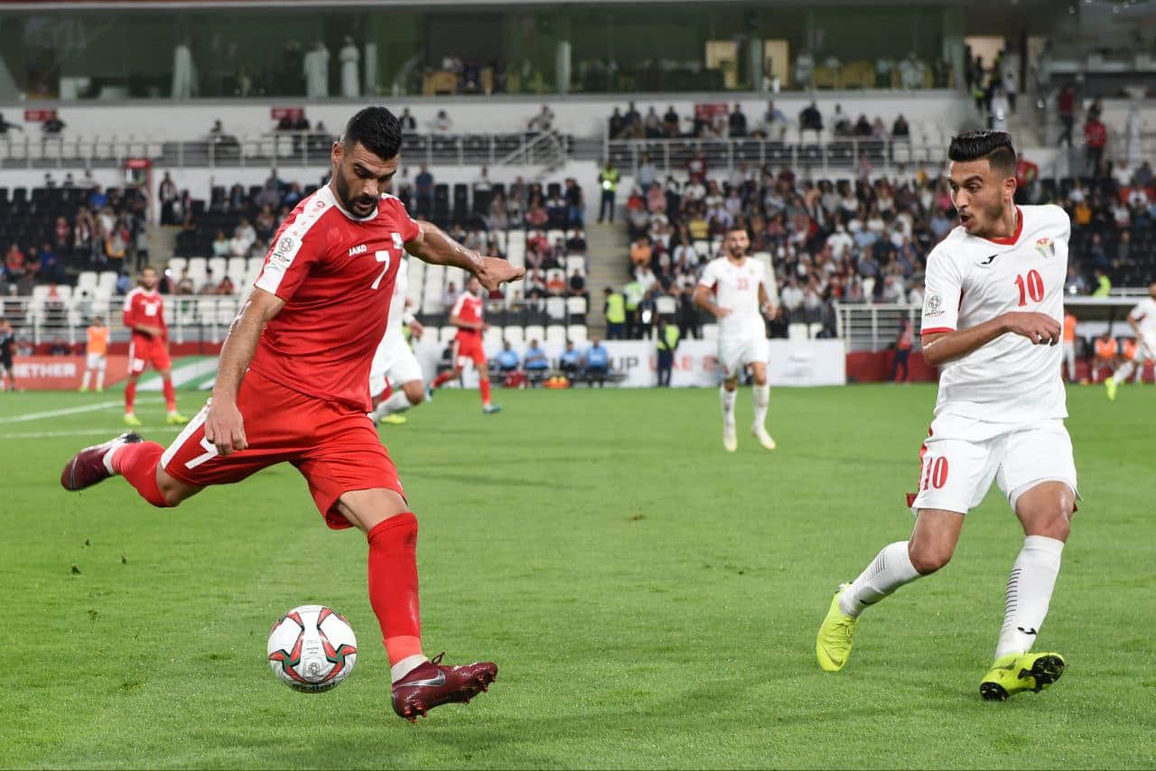 مصعب البطاط - فلسطين ضد الأردن القنوات الناقلة لمباراة فلسطين ضد الإمارات