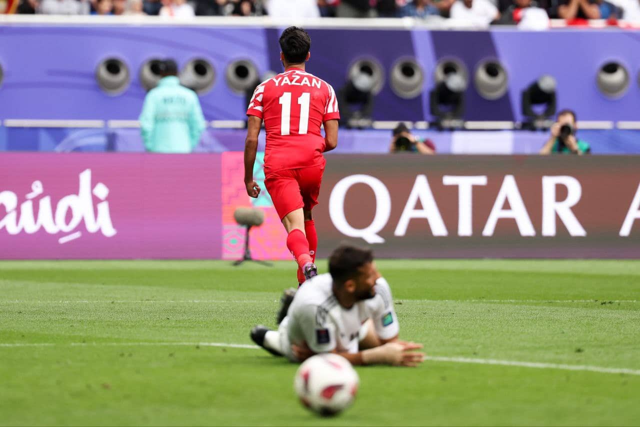 يزن النعيمات - منتخب الأردن - (المصدر:Gettyimages)