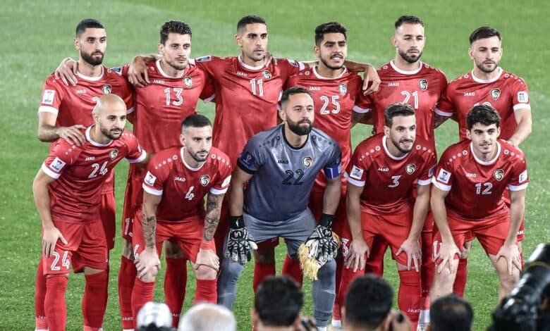 تشكيل منتخب سوريا ضد الهند