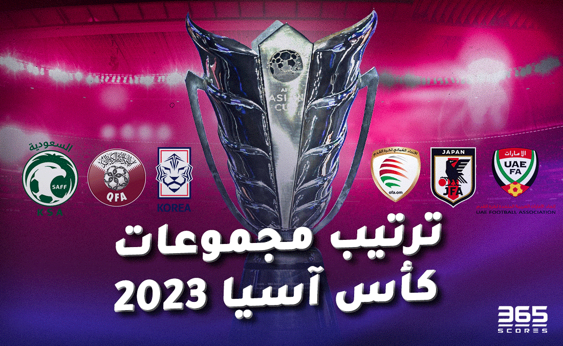 ترتيب مجموعات كأس آسيا 2023