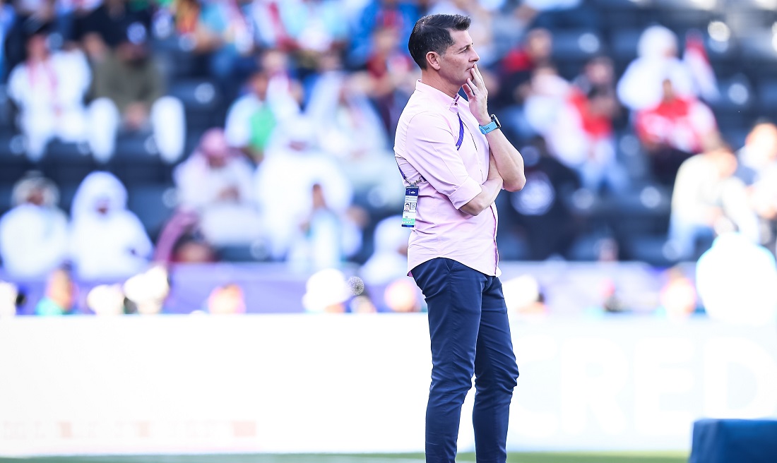 خيسوس كاساس - مدرب منتخب العراق (المصدر: photos.the-afc)