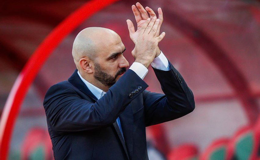 وليد الركراكي مدرب المغرب