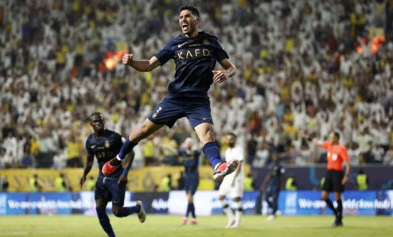 تشكيل النصر ضد الفيحاء