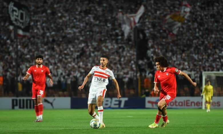 الزمالك ضد مودرن فيوتشر - أحمد فتوح