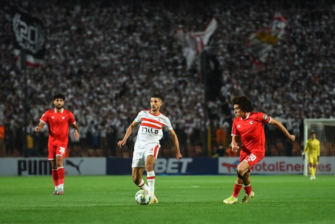 الزمالك ضد مودرن فيوتشر - أحمد فتوح