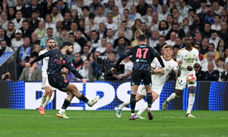 القنوات الناقلة لمباراة ريال مدريد ضد مانشستر سيتي