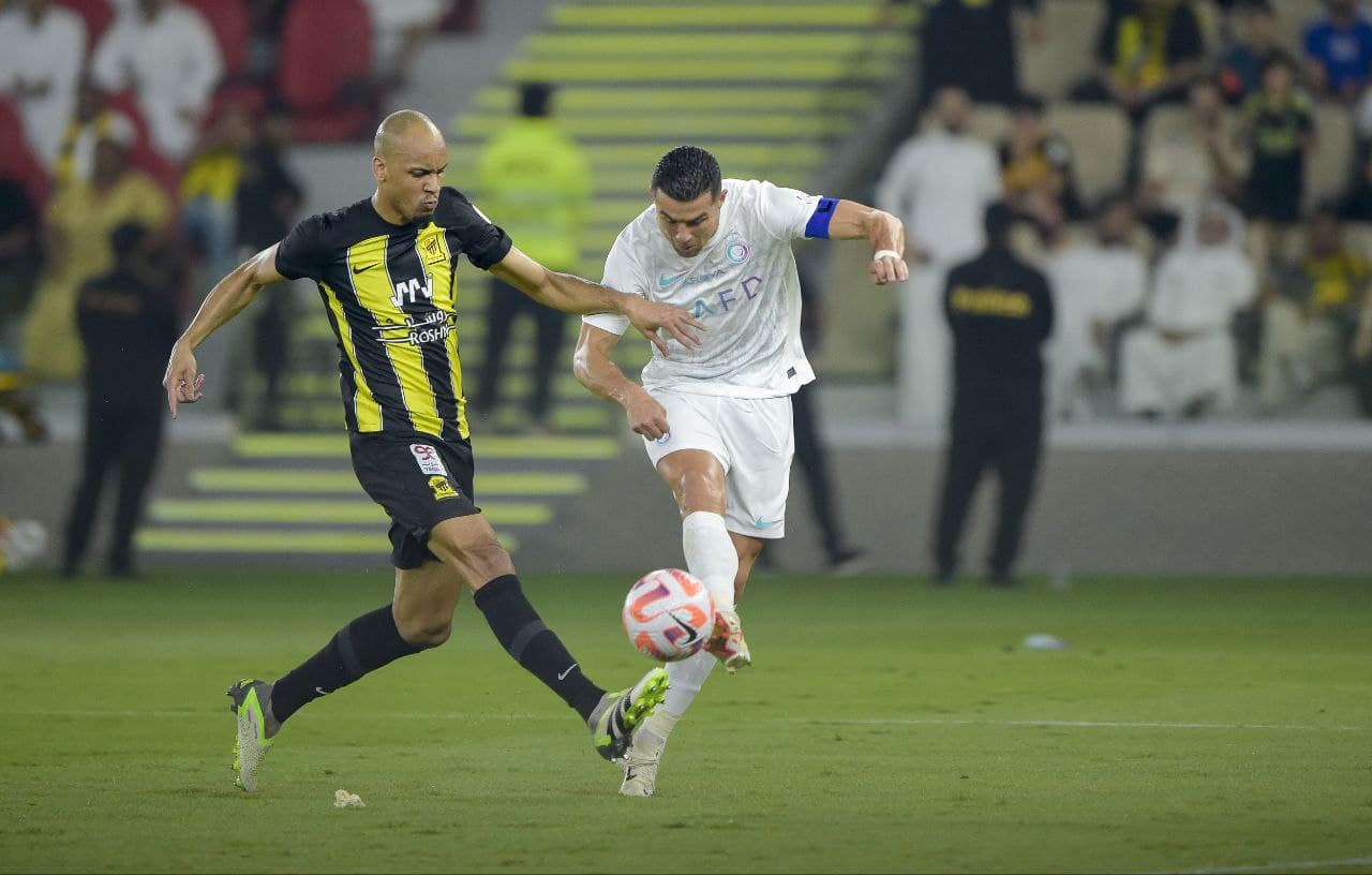 كريستيانو رونالدو - تشكيل النصر ضد الاتحاد