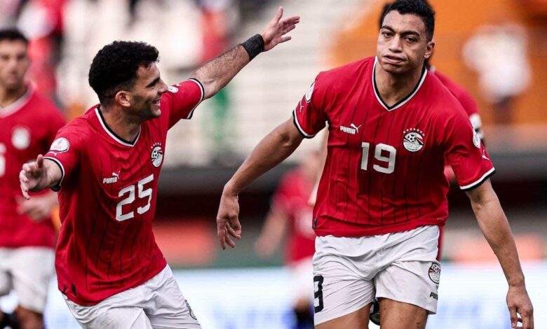 مصطفى محمد - أحمد سيد زيزو - منتخب مصر (المصدر:Gettyimages)