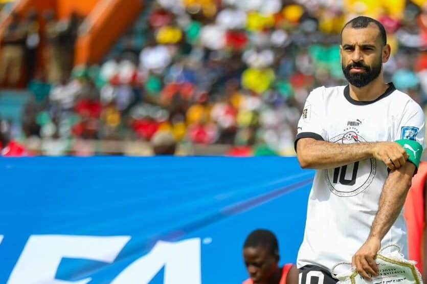 محمد صلاح - المصدر: الصفحة الرسمية للاتحاد المصري لكرة القدم