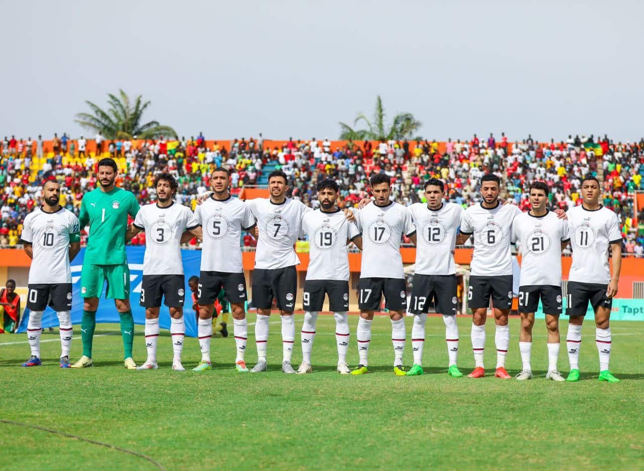منتخب مصر - المصدر: الصفحة الرسمية للاتحاد المصري لكرة القدم