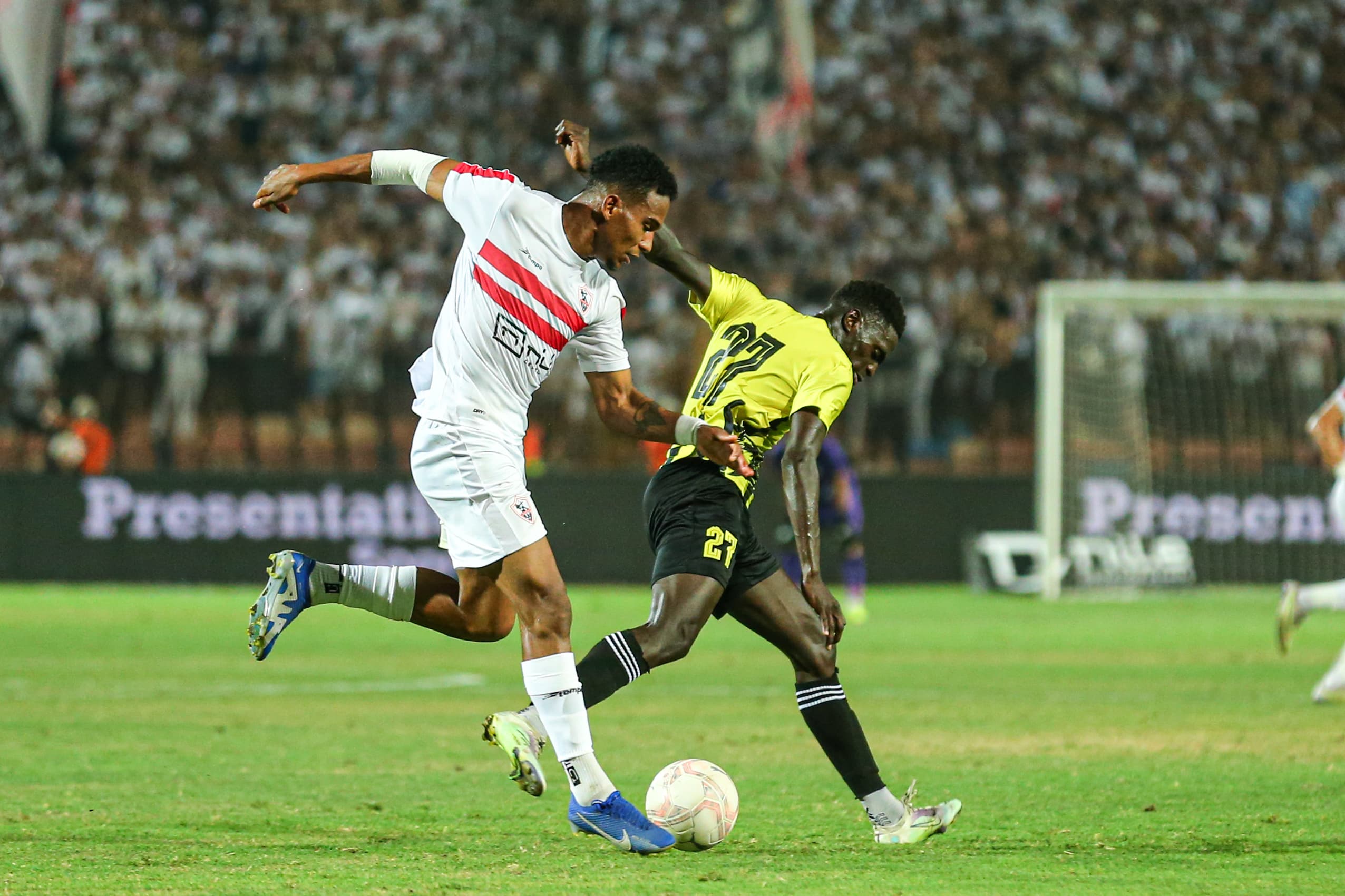 الزمالك ضد المقاولون العرب