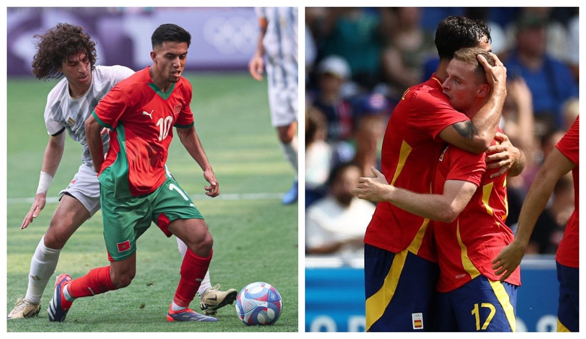 القنوات الناقلة لمباراة المغرب ضد إسبانيا في نصف نهائي أولمبياد باريس 2024