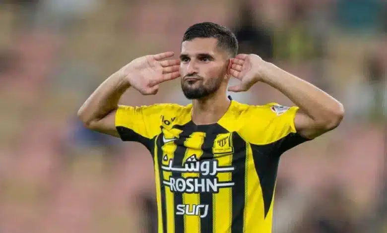حسام عوار - تشكيل الاتحاد ضد ضمك في الدوري السعودي