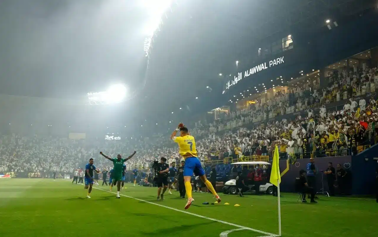 أهداف مباراة النصر ضد العروبة