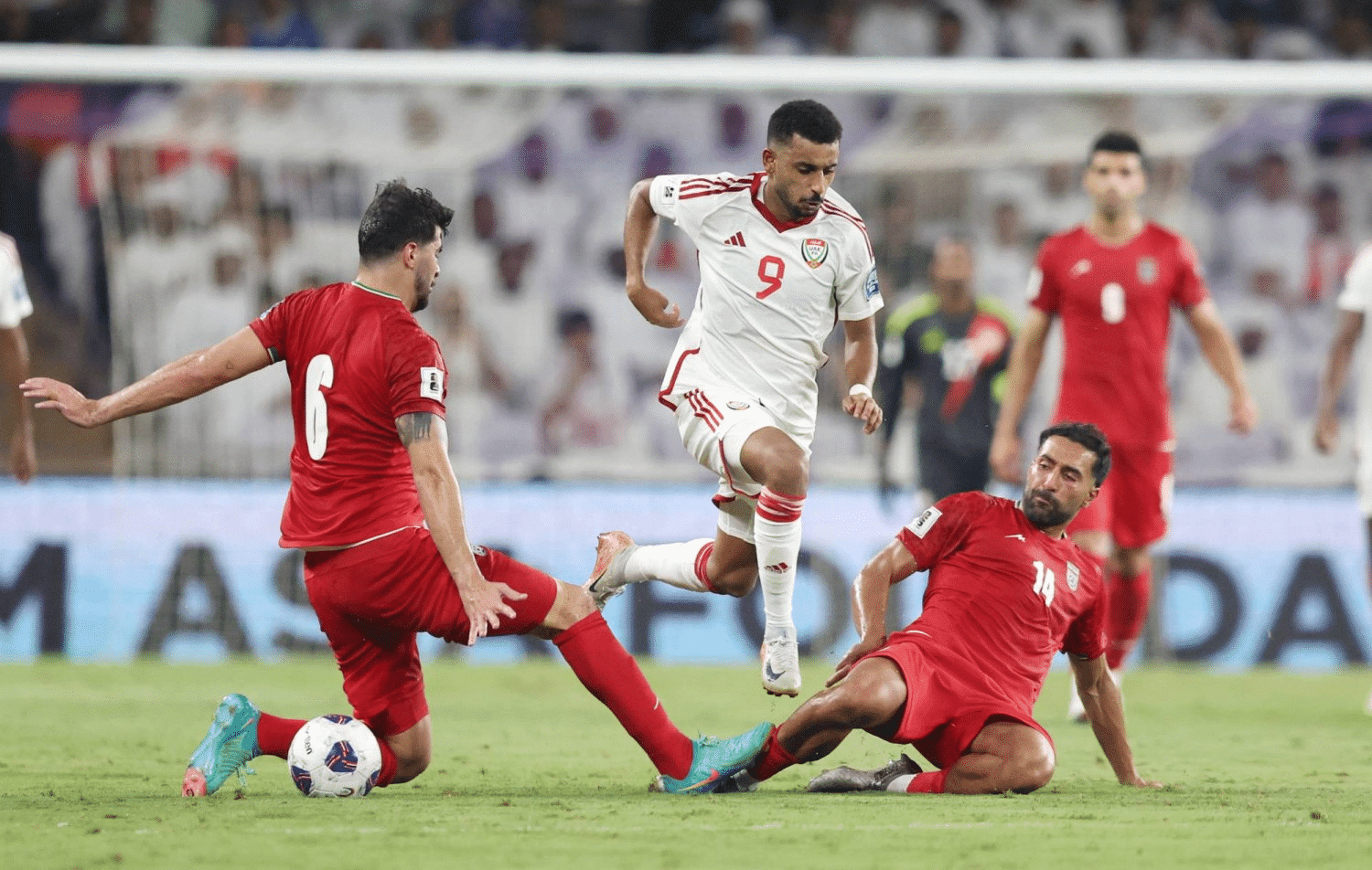 مباراة الإمارات ضد إيران