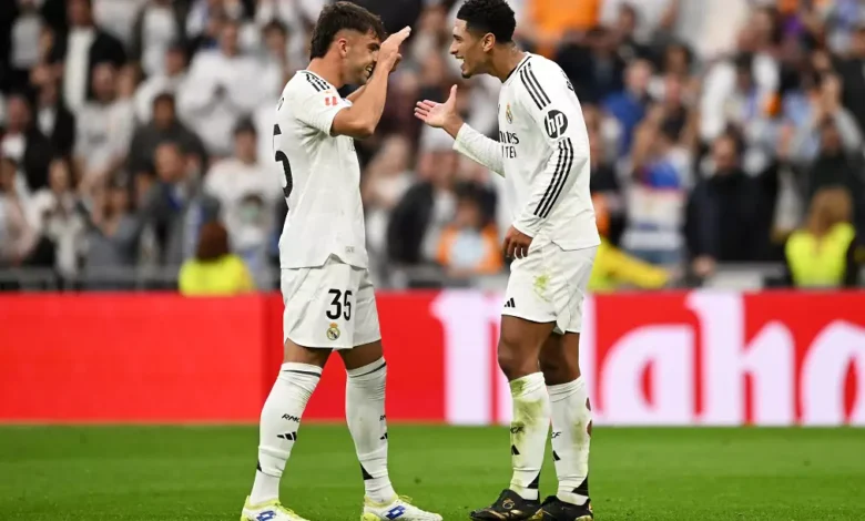 جود بيلينجهام - راؤول أسينسيو - ريال مدريد (المصدر:Gettyimages)
