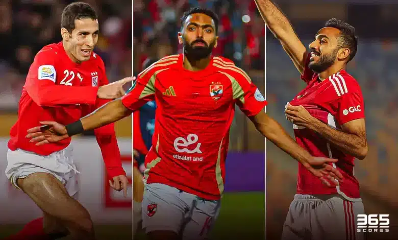 ترتيب هدافي الأهلي في دوري أبطال إفريقيا
