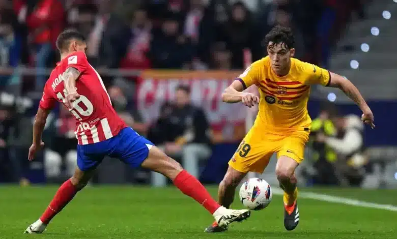 برشلونة ضد أتلتيكو مدريد (المصدر:Gettyimages)